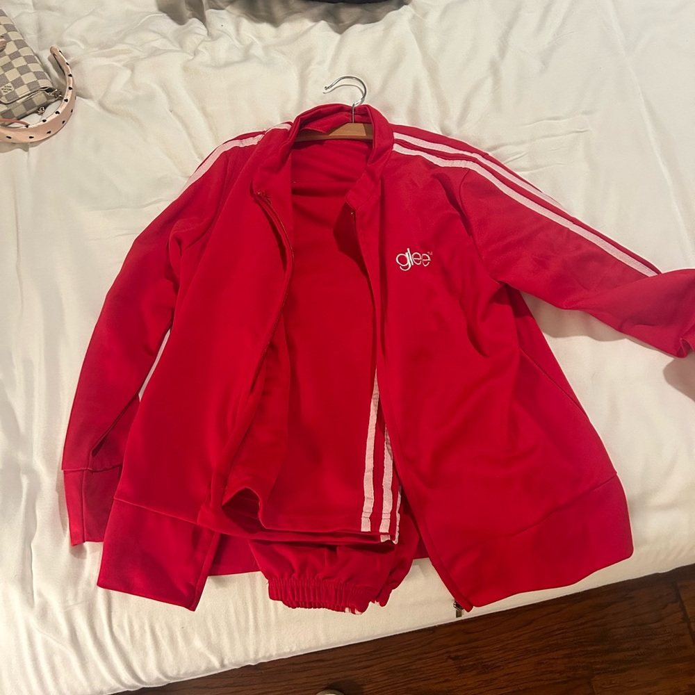 GLEE costume- track suit sue Sylvester